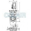CCQ-50，CCQ-63，CCQ-80，CCQ-100，CCQ-150，氣動(dòng)超高真空插板閥