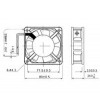 QA8025HSL1,QA8025HSL2,QA8025HBL1,QA8025HBL2,交流風(fēng)機(jī)