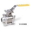V-358B，對(duì)焊三片式全徑球閥