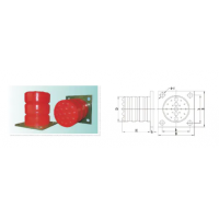 QS-HS3-4160/5200/5220/8130/9750/14400，QS-HS3-740/940/1270/1480/1990/2540/3260，QS-HS3-28/40/60/65/100/130/150/200/290/330/460/600， QS-HS3型聚氨酯緩沖器