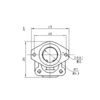 MF5100-A/C/E-1/3/5-SC-25/32/40-S MF5100-B/D/E-2/4/5-SC-50/63/80-S,齒輪馬達MF5100